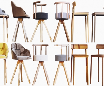 Nordic Style Bar Chair-ID:470247746