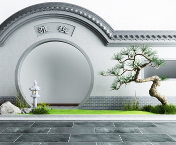 New Chinese Style Garden-ID:818790492