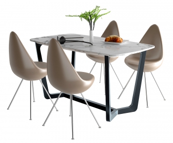Modern Dining Table And Chairs-ID:568088599