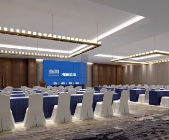 New Chinese Style Meeting Room-ID:110438319