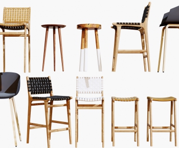 Nordic Style Bar Chair-ID:503555511