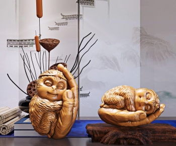 New Chinese Style Sculpture-ID:943285876