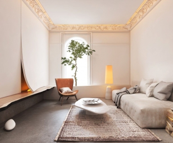 Wabi-sabi Style A Living Room-ID:547120264