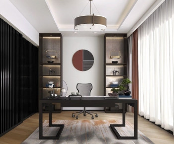 New Chinese Style Study Space-ID:838230559