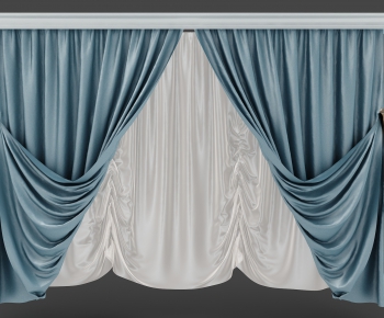 Simple European Style The Curtain-ID:645591483