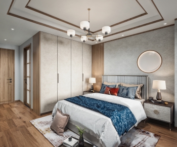 New Chinese Style Bedroom-ID:492831182