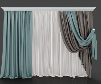 Simple European Style The Curtain-ID:312931284