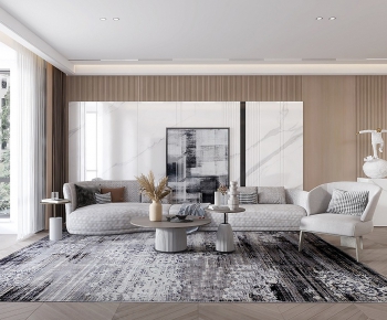 Modern A Living Room-ID:146612766