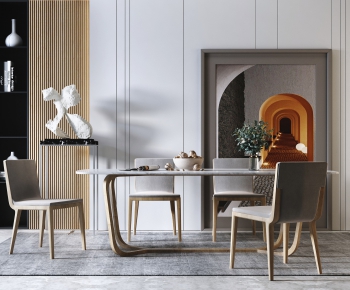 Modern Dining Table And Chairs-ID:514335536