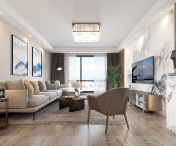 Modern A Living Room-ID:631925573