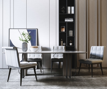 Modern Dining Table And Chairs-ID:627242397