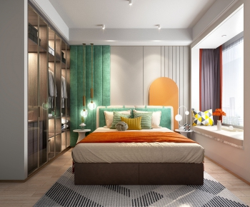 Modern Bedroom-ID:596571788