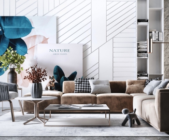 Nordic Style Sofa Combination-ID:509263826