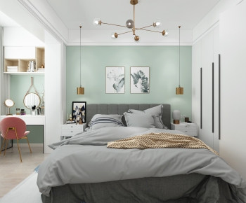 Nordic Style Bedroom-ID:699276318