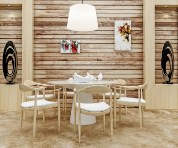 Nordic Style Dining Table And Chairs-ID:792245391