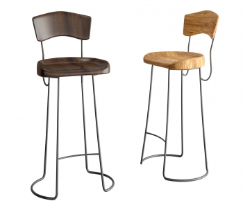 Industrial Style Bar Chair-ID:311686935