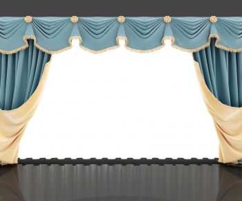 Simple European Style The Curtain-ID:131497688