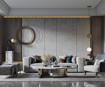 Modern A Living Room-ID:564380381
