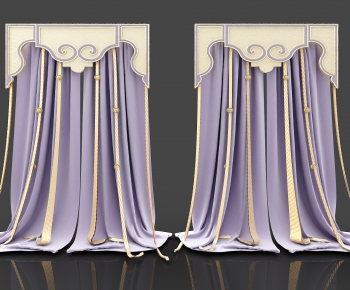 Simple European Style The Curtain-ID:135693899