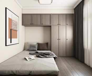 New Chinese Style Bedroom-ID:724248761