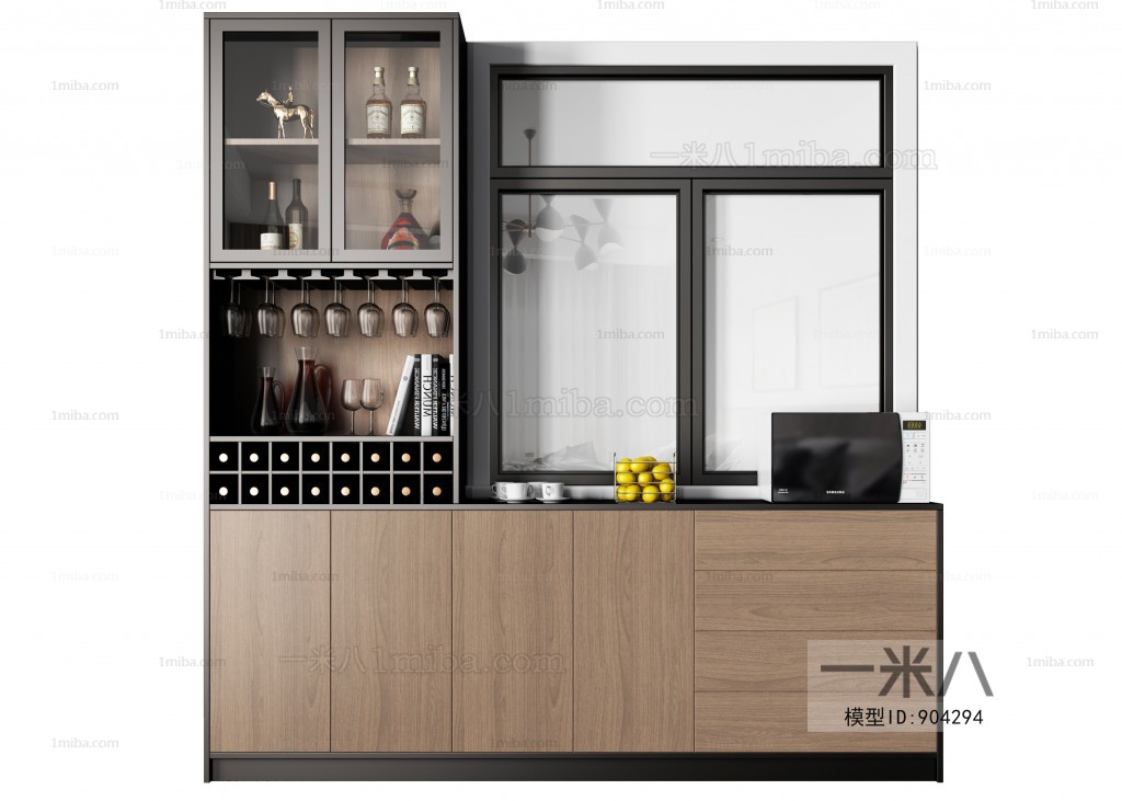 Modern Wine Cabinet