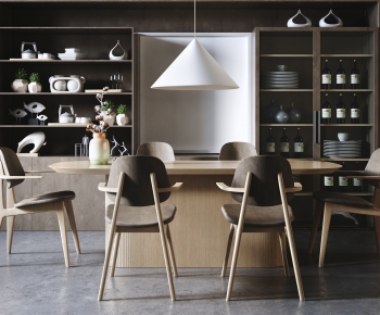 Modern Dining Table And Chairs-ID:854272189