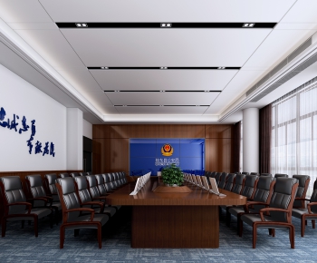 New Chinese Style Meeting Room-ID:844584511