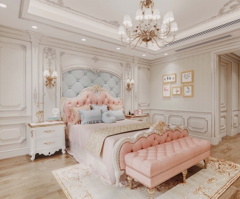 European Style Girl's Room Daughter's Room-ID:286031749