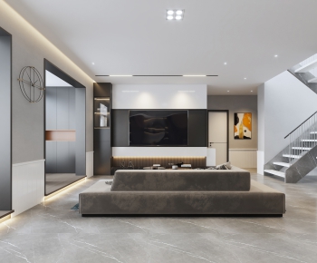 Modern A Living Room-ID:330792357