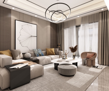 Modern A Living Room-ID:239654468