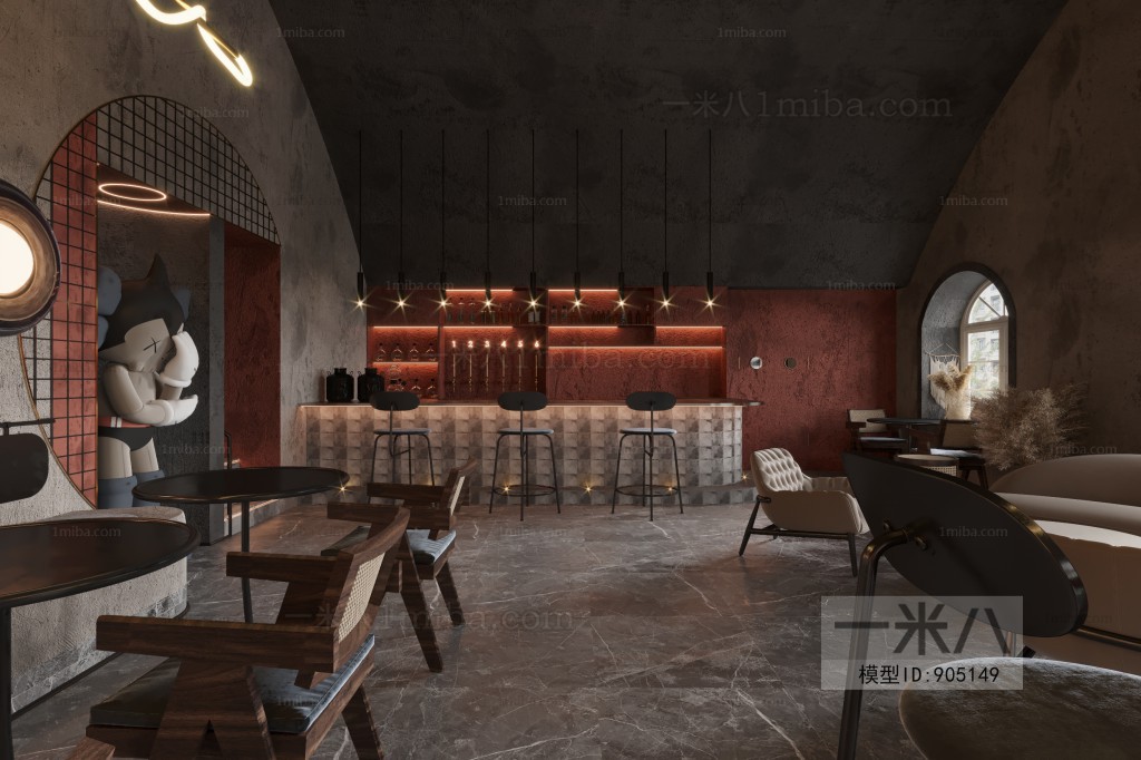 Industrial Style Bar