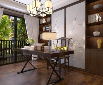 New Chinese Style Study Space-ID:409334414