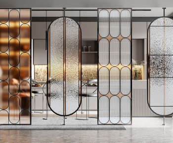 Modern Glass Screen Partition-ID:176285184