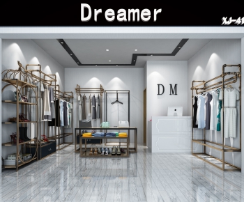 Industrial Style Clothing Store-ID:224698939
