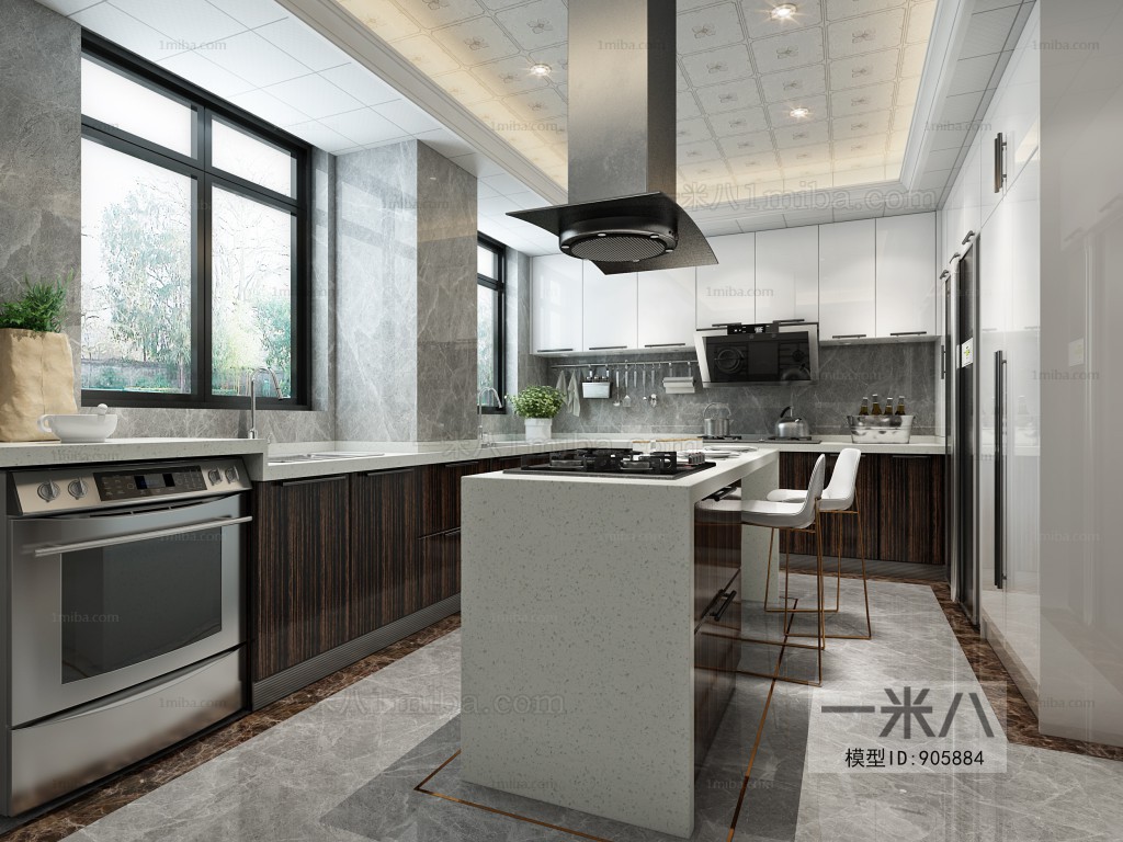 Modern The Kitchen