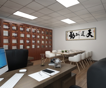 New Chinese Style Manager's Office-ID:337675927