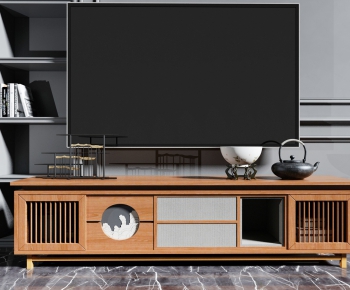 New Chinese Style TV Cabinet-ID:253201261