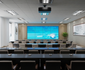 Modern Meeting Room-ID:129381695