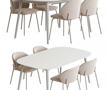 Nordic Style Dining Table And Chairs-ID:954248242