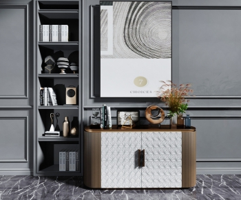 Modern Side Cabinet/Entrance Cabinet-ID:388462698