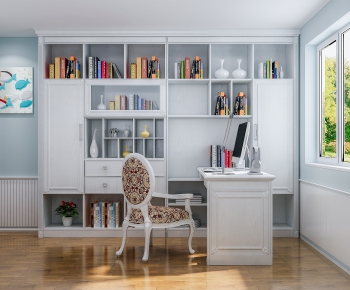 Simple European Style Study Space-ID:637269895