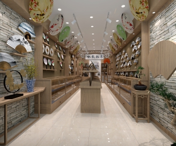 New Chinese Style Retail Stores-ID:904930281