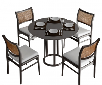 Modern Dining Table And Chairs-ID:726602746