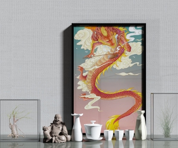 New Chinese Style Decorative Set-ID:126708289