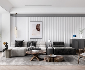 Modern A Living Room-ID:983971381