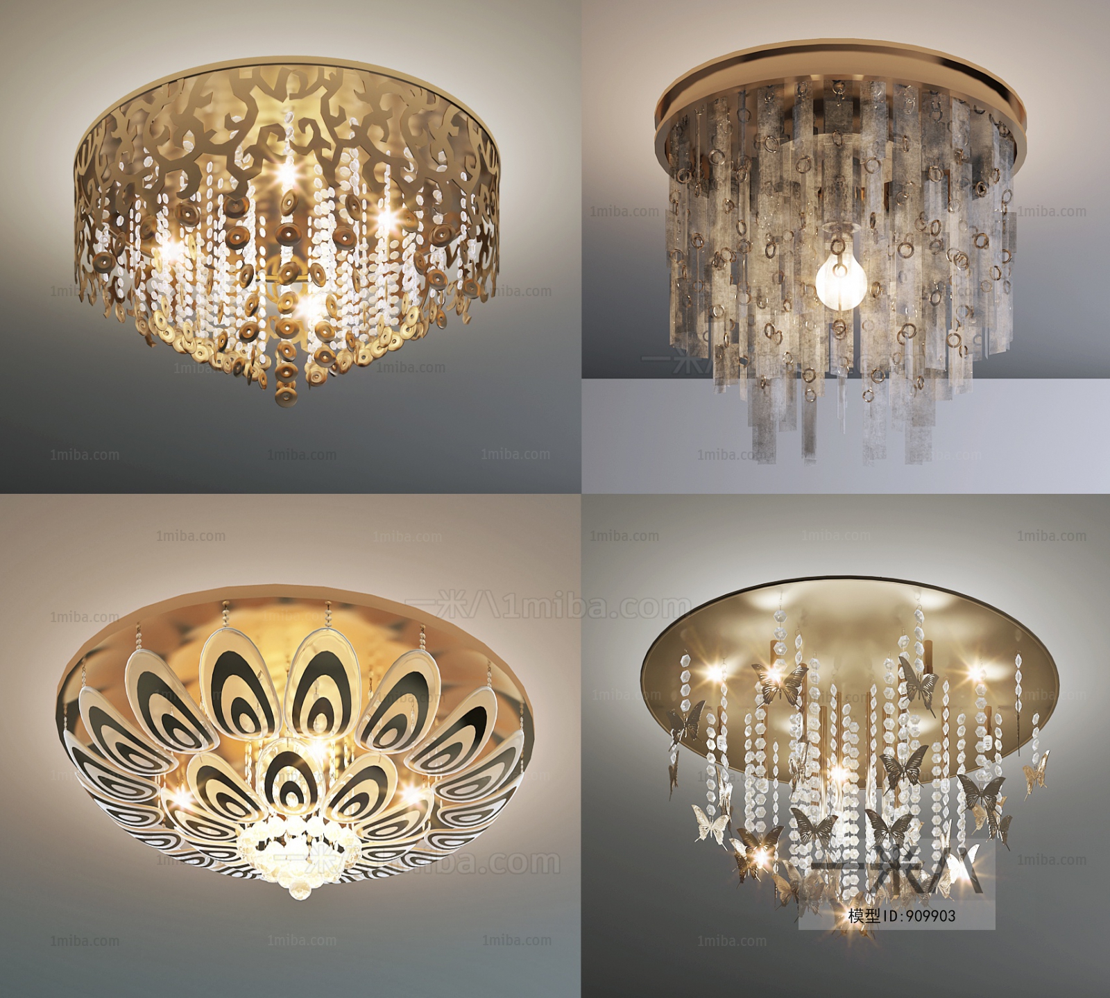 European Style Ceiling Ceiling Lamp