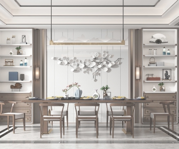 New Chinese Style Dining Room-ID:547886728