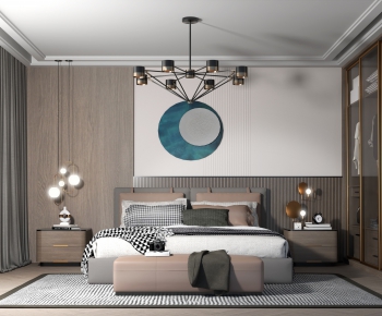 Modern Bedroom-ID:689231533