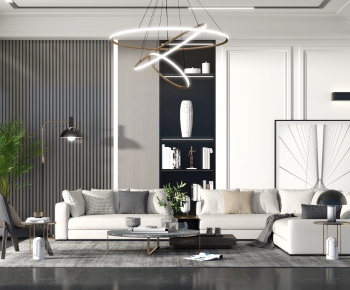 Modern A Living Room-ID:620290325