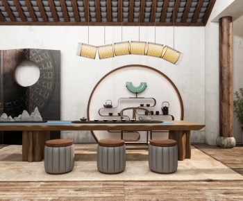 New Chinese Style Tea House-ID:585107796